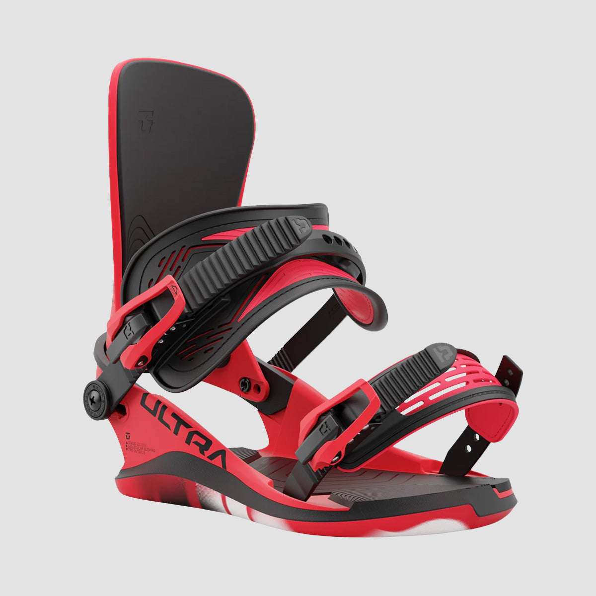 Union Ultra 2025 Snowboard Bindings Hot Red