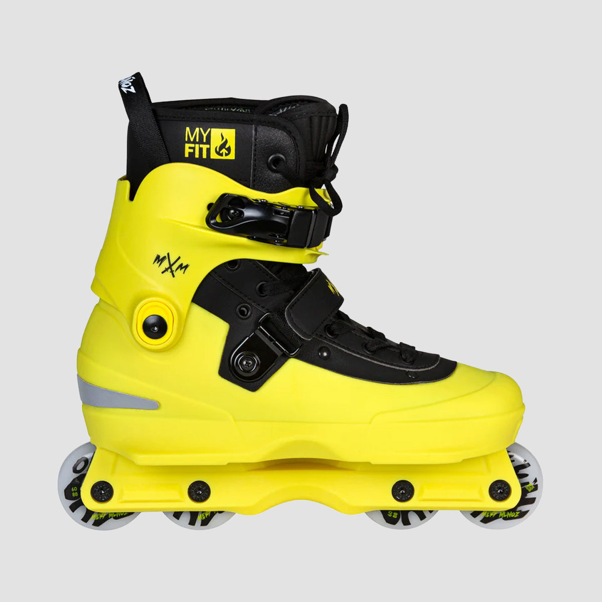 USD Aeon Mery Munoz II 60 Aggressive Inline Skates Yellow/Black