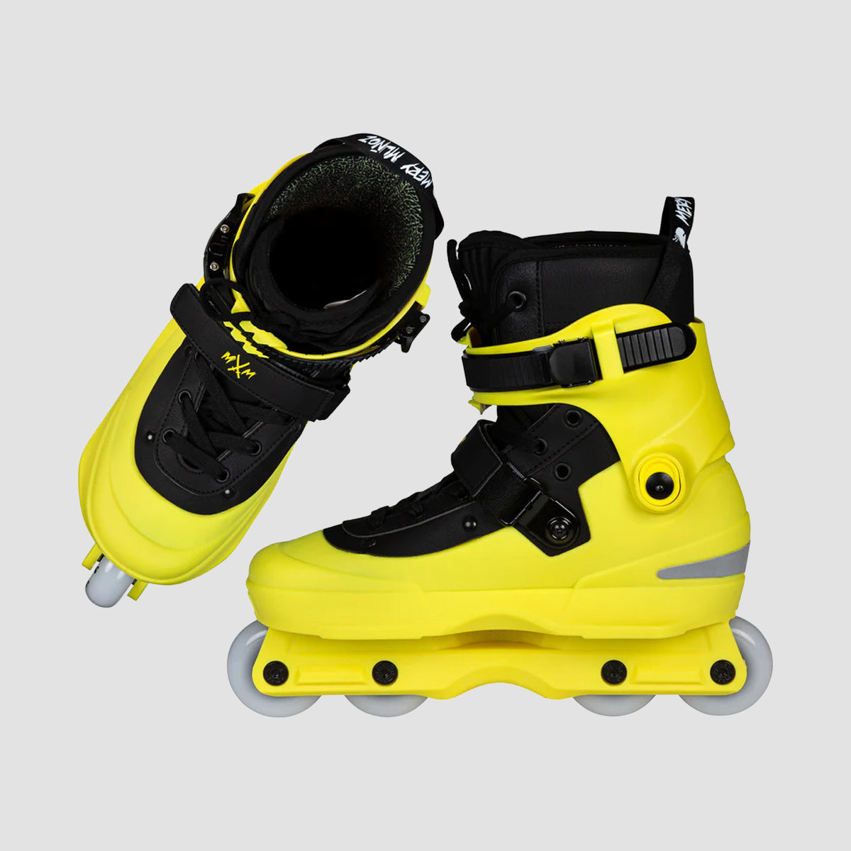 USD Aeon Mery Munoz II 60 Aggressive Inline Skates Yellow/Black