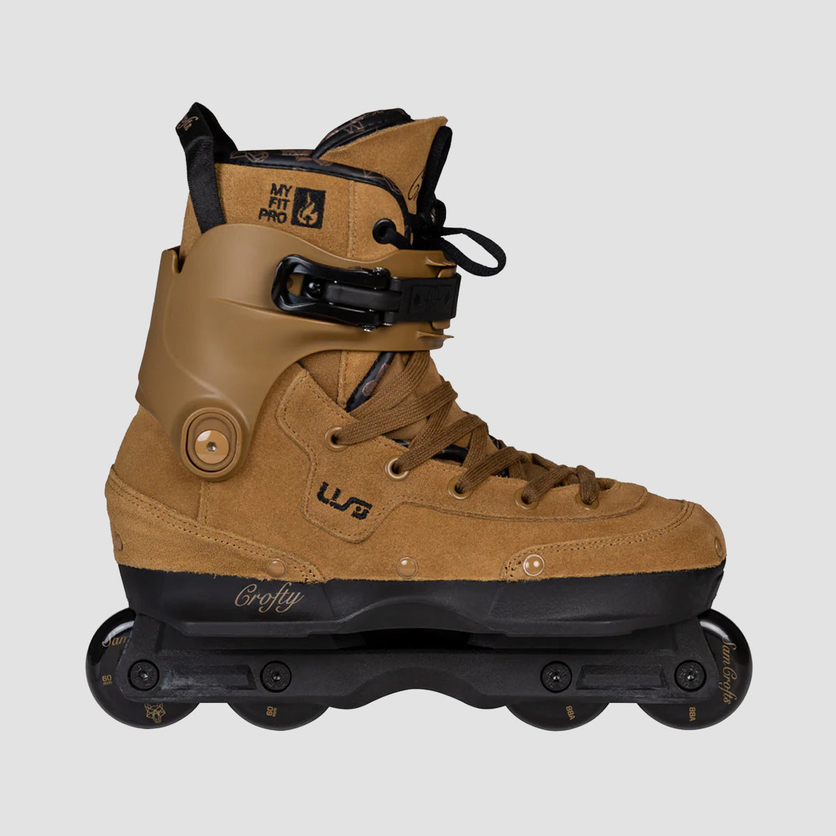 USD Aeon Sam Crofts V Aggressive Inline Skates Brown