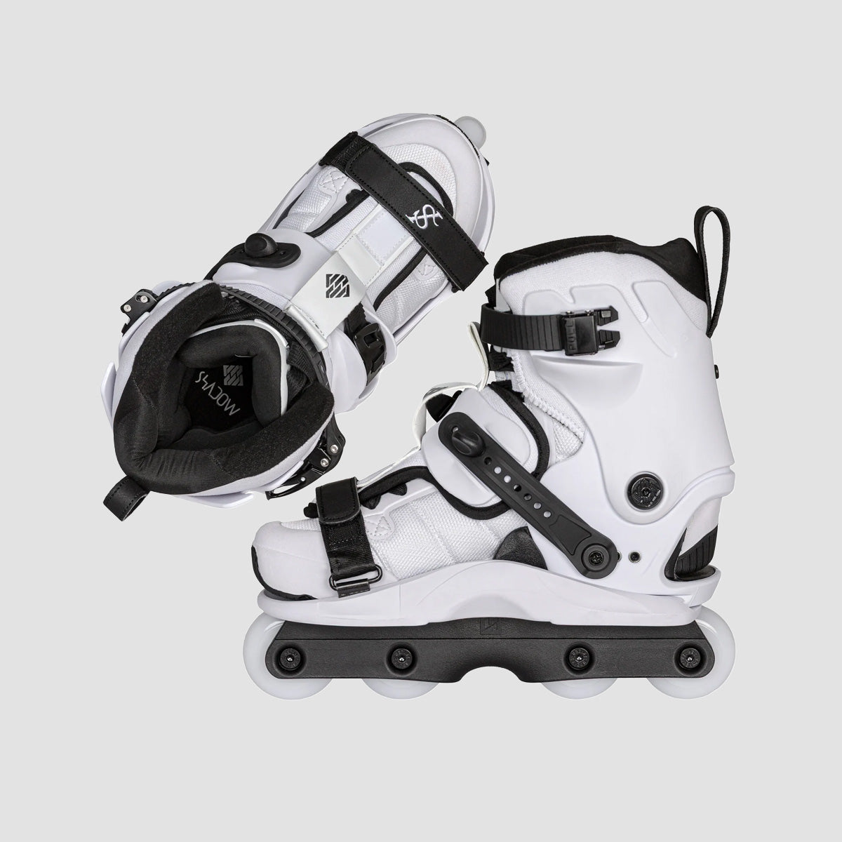 USD Shadow Team Aggressive Inline Skates White