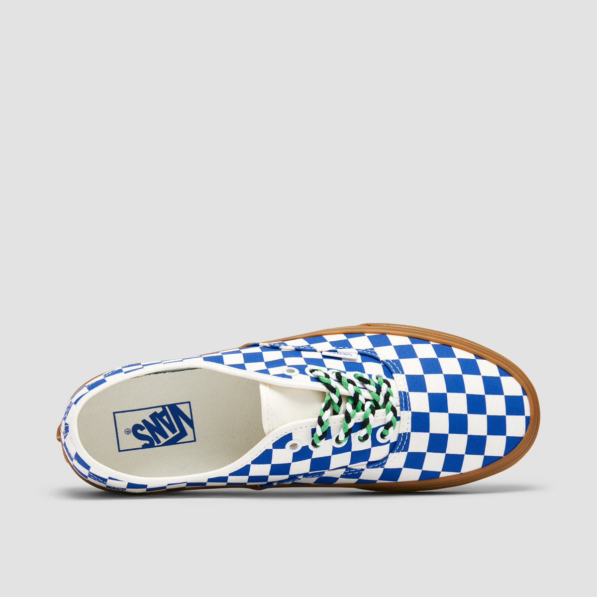 Vans Authentic Shoes - Checkerboard Blue/White