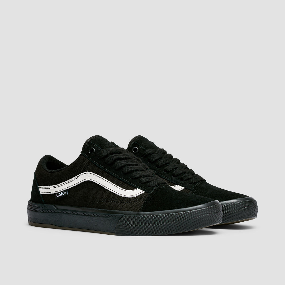 Vans old clearance school black black