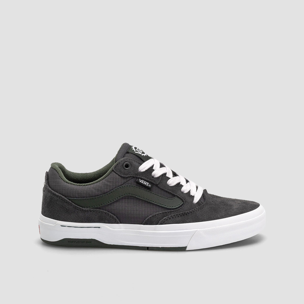 Vans BMX Proof Wafflecup Shoes - Charcoal/Green/White