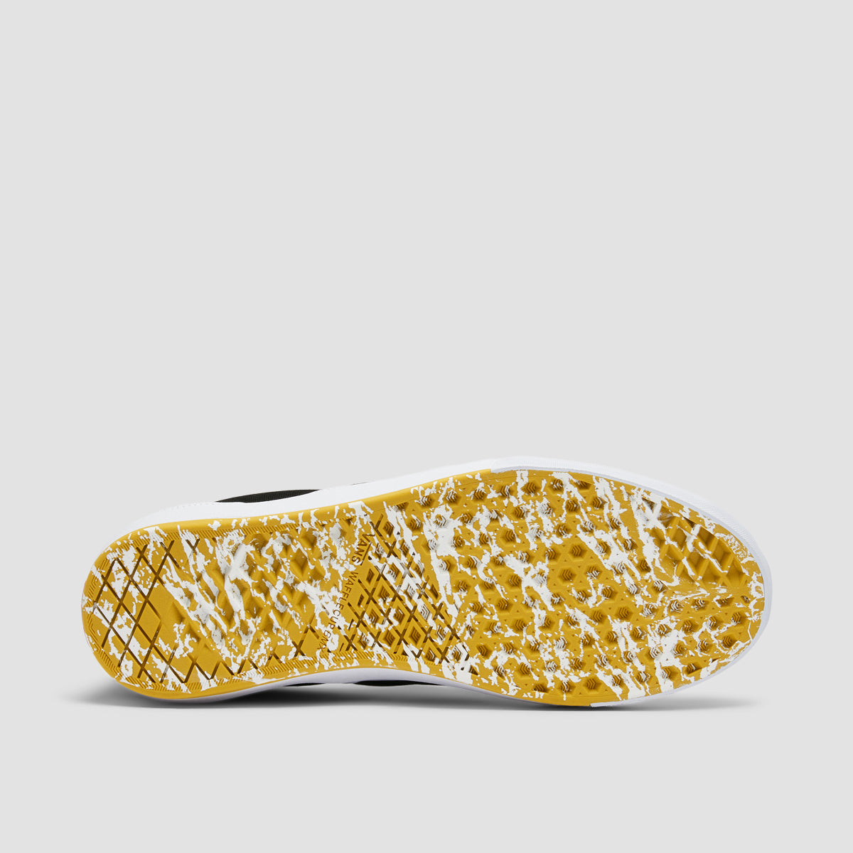 Vans BMX Slip-On Shoes - Marble Black/White/Yellow