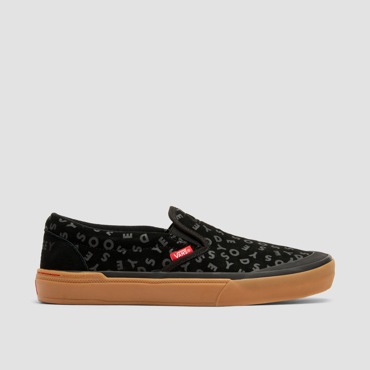 Vans BMX Slip-On Shoes - Odyssey Black/Red/Gum