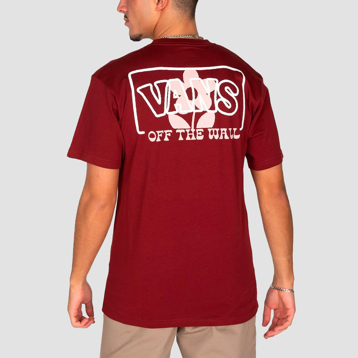 Vans Boxed Logo Foral II T-Shirt Syrah