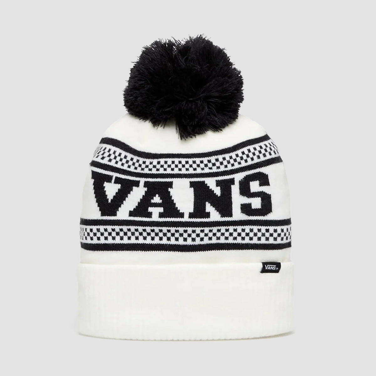 Vans Check Pom Beanie Marshmallow