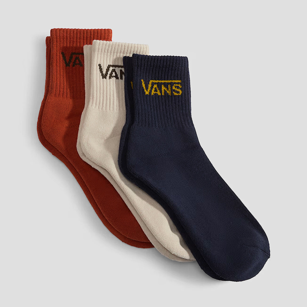 Vans Classic Half Crew Socks 3 Pack Parisian Night