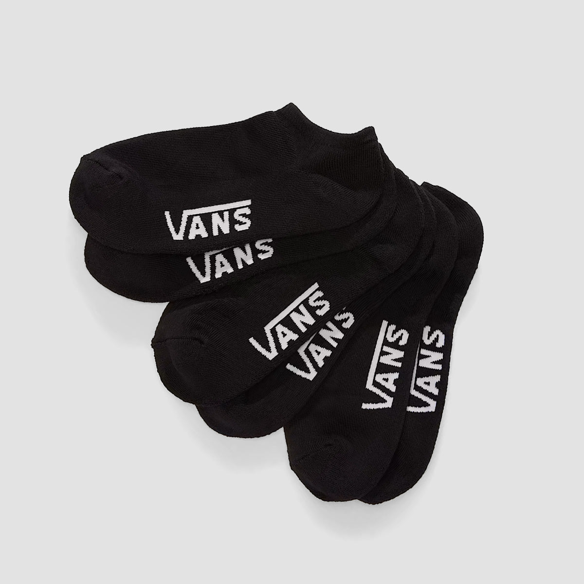 Vans Classic Kick Socks 3 Pack Black