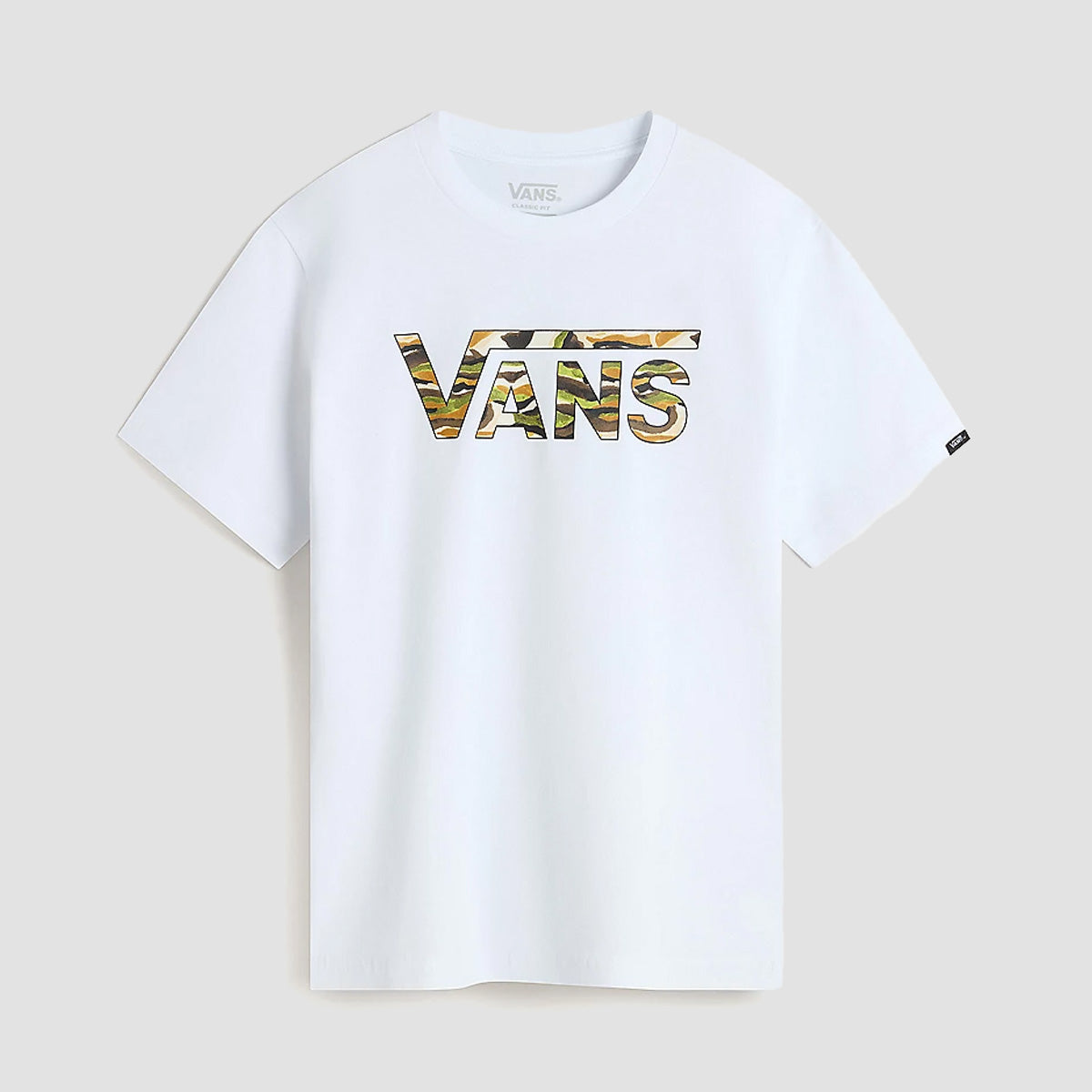 Vans Classic Logo Fill T-Shirt White - Kids