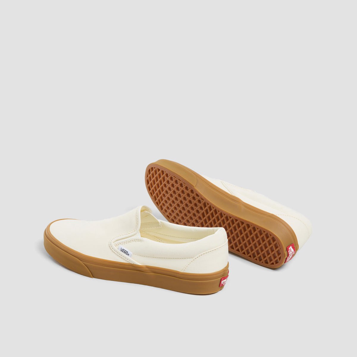 Vans Classic Slip-On Shoes - Marshmallow/Gum