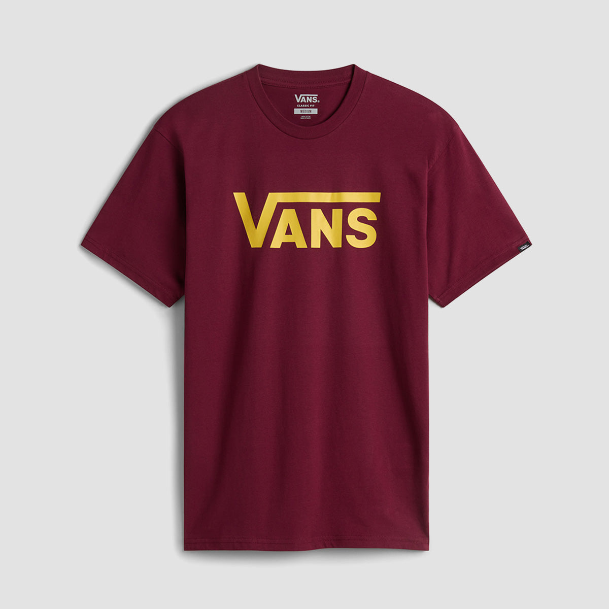 Vans Classic T-Shirt Burgundy/Spicy Mustard