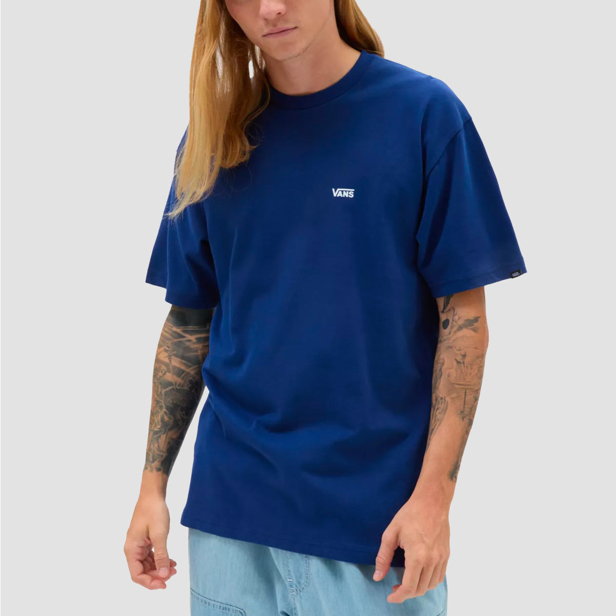 Vans Comfycush T-Shirt Blue Depths