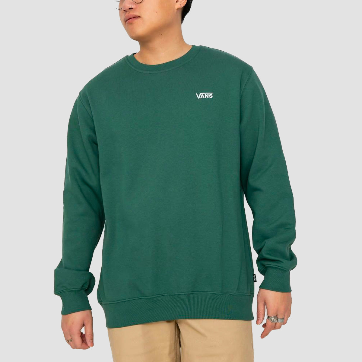 Vans Core Basic Crew Sweatshirt Bistro Green