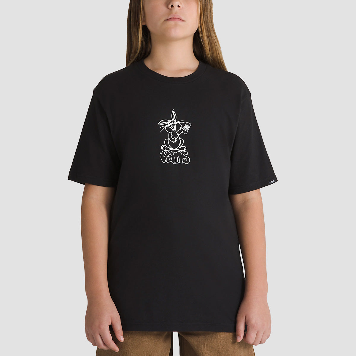 Vans Crazy Eddy T-Shirt Black - Kids