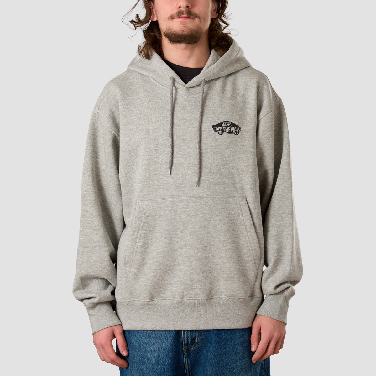 Vans Double Standard Pullover Hoodie Cement Heather