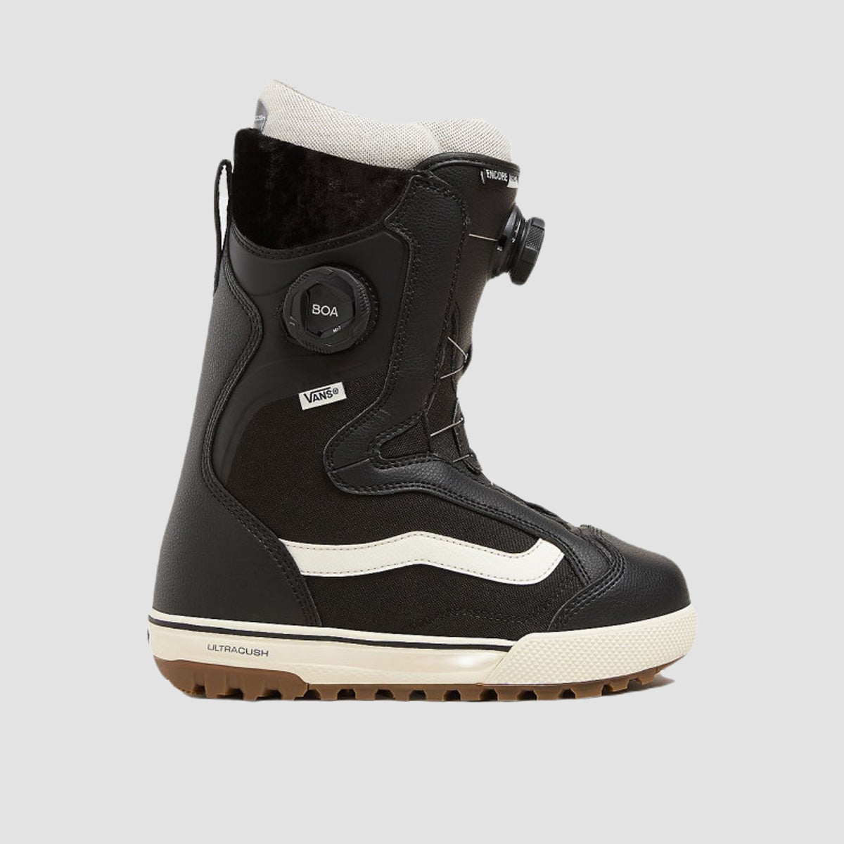 Vans Encore Pro Snowboard Boots Black/Marshmallow - Womens