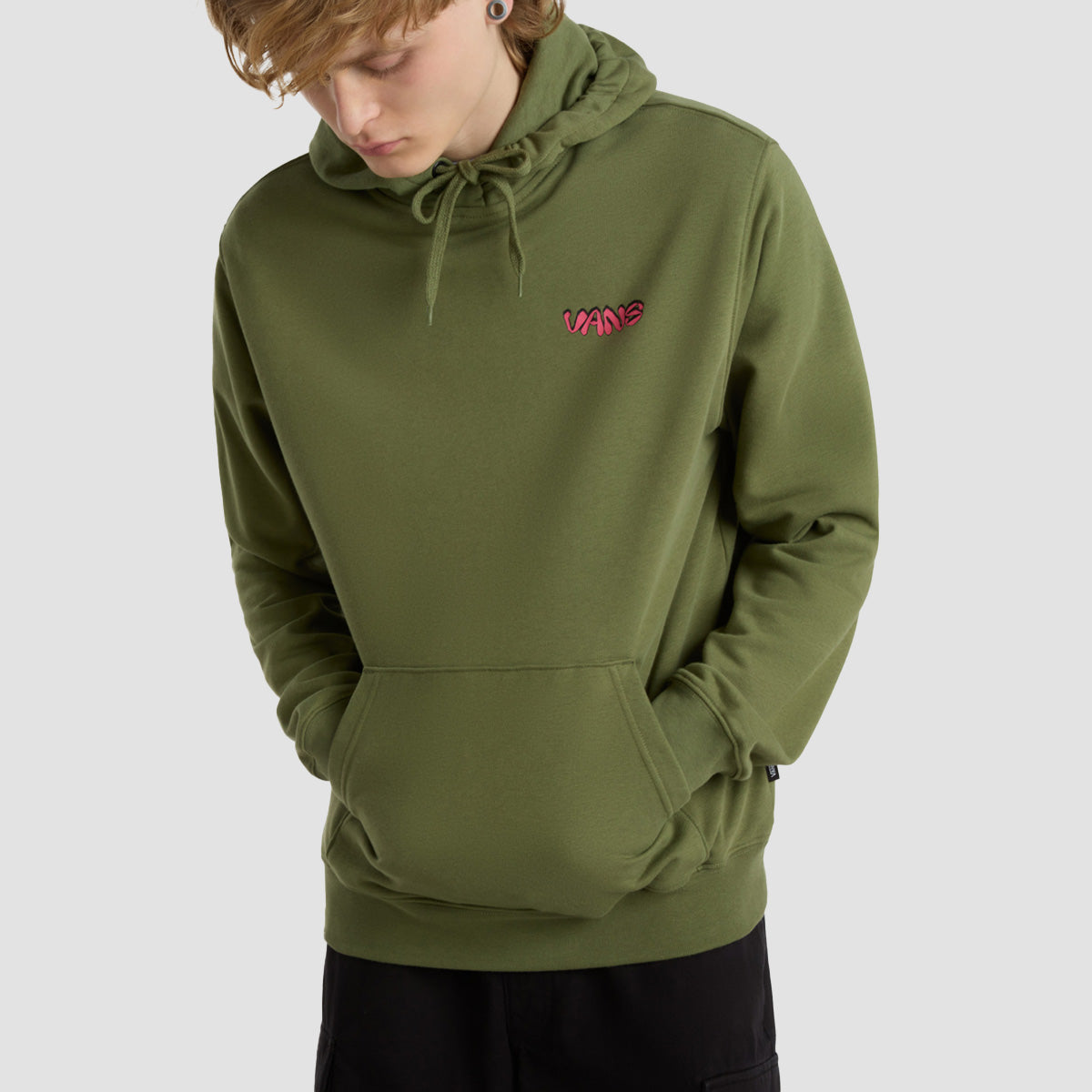 Vans Fiery Friend Pullover Hoodie Olivine