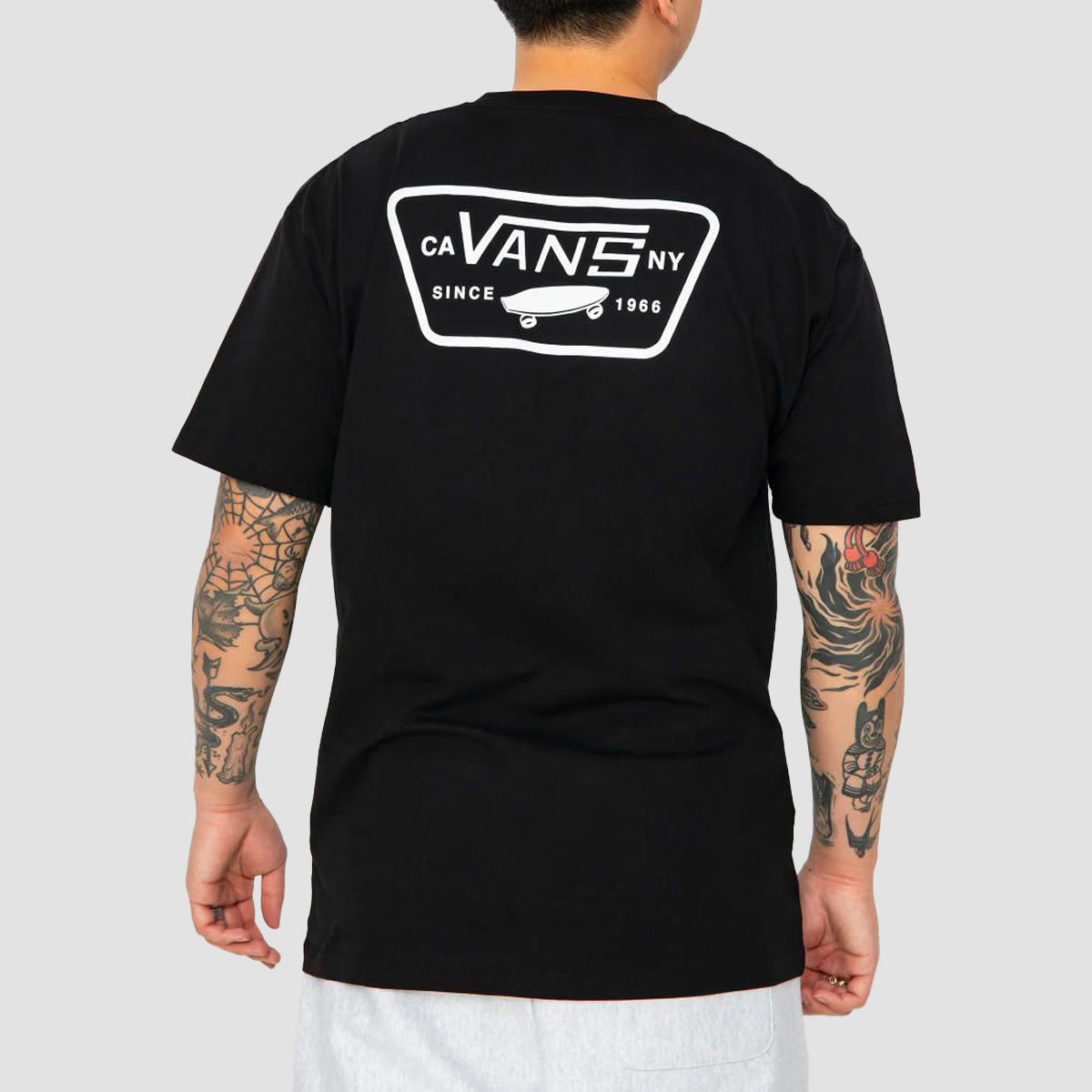 Vans Full Patch Back T-Shirt Black/White