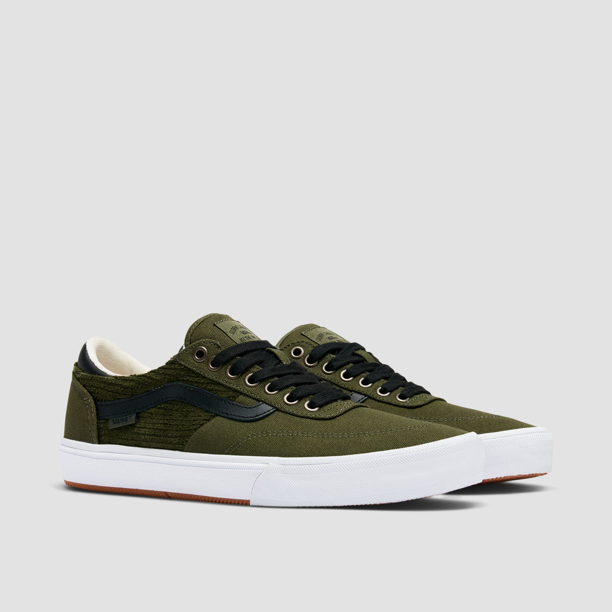 Vans Gilbert Crockett Shoes - Corduroy Olive/Black