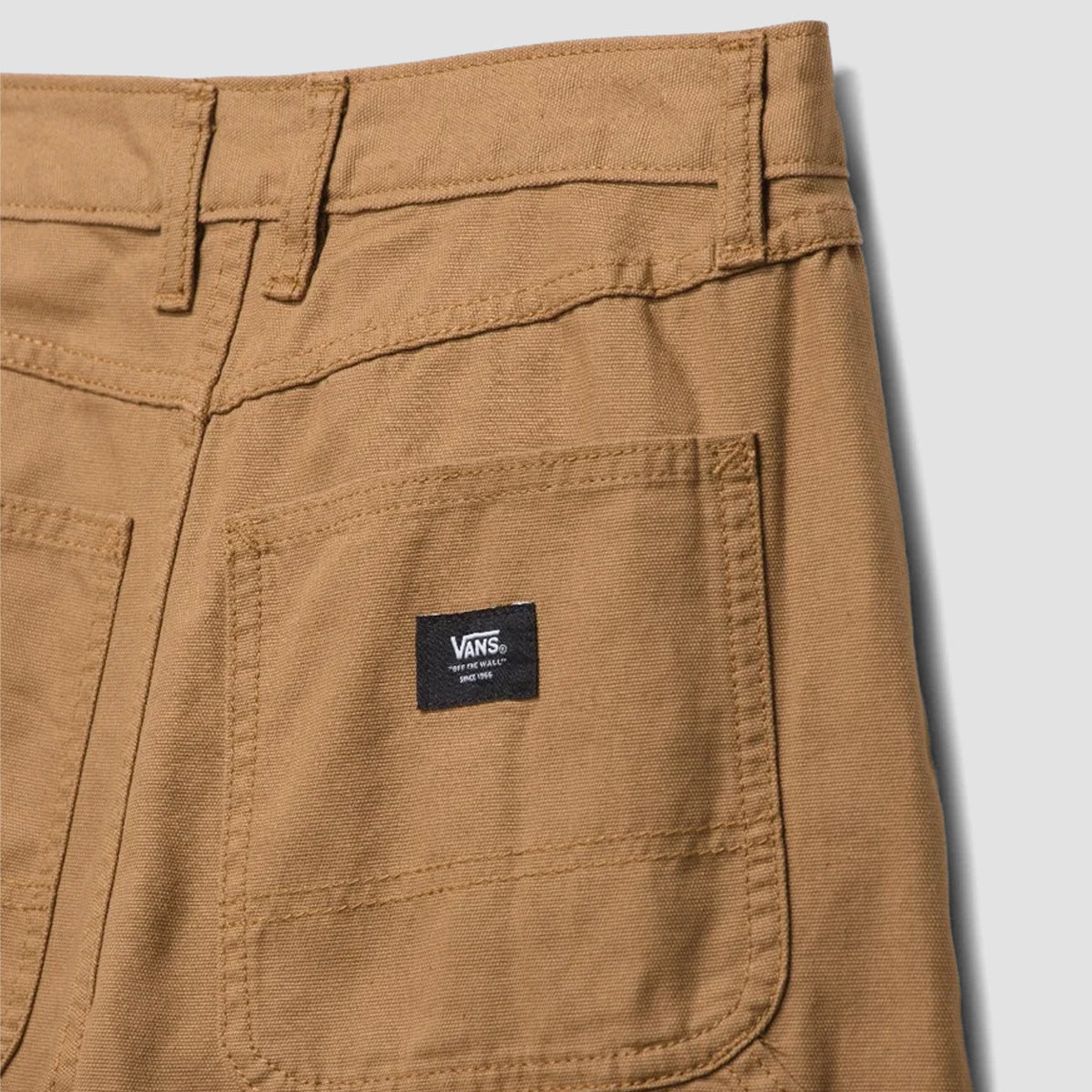 Vans Ground Work High Rise Carpenter Pants Tobacco Brown - Womens