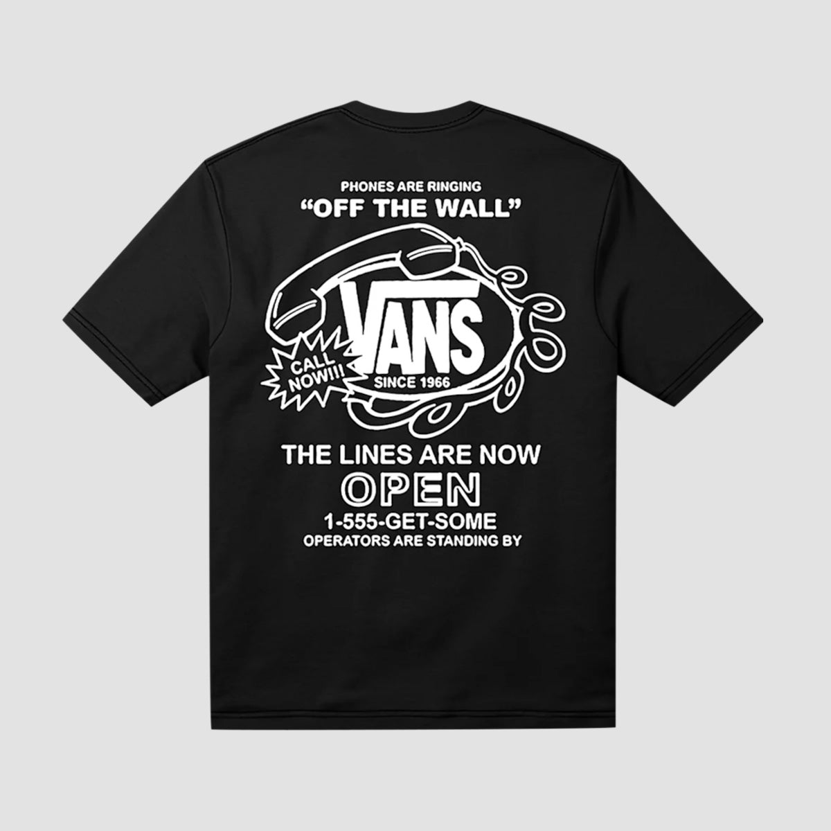 Vans Hot Lines T-Shirt Black