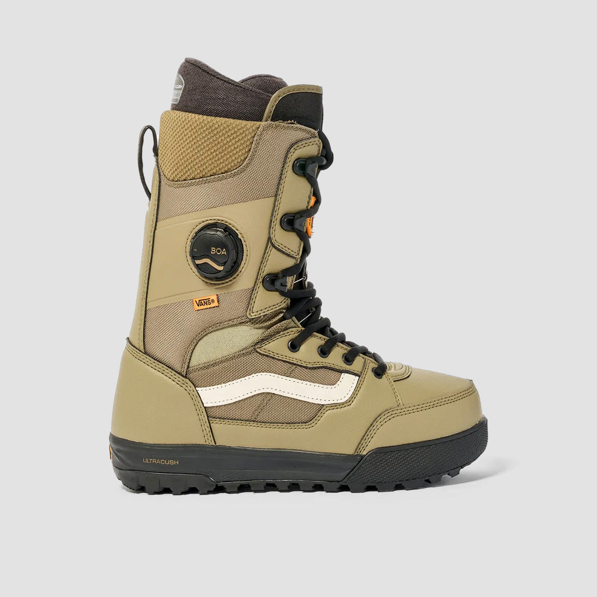 Vans Invado Pro Snowboard Boots Black/Olive
