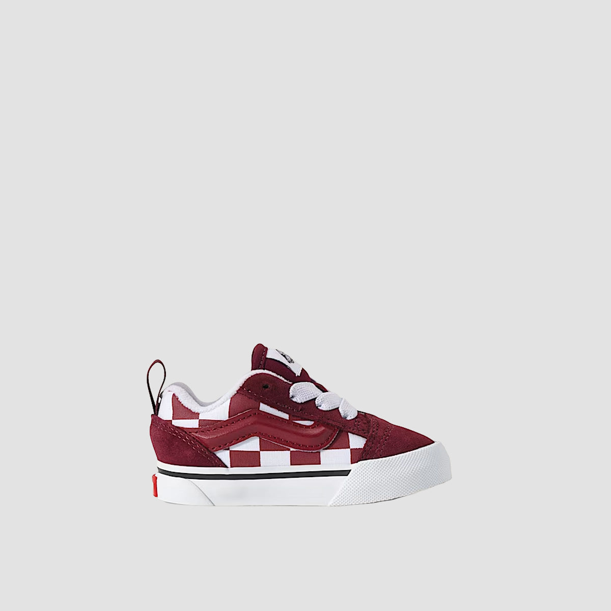 Vans Knu Skool Elastic Lace Shoes - 2-Tone Bordeaux - Kids