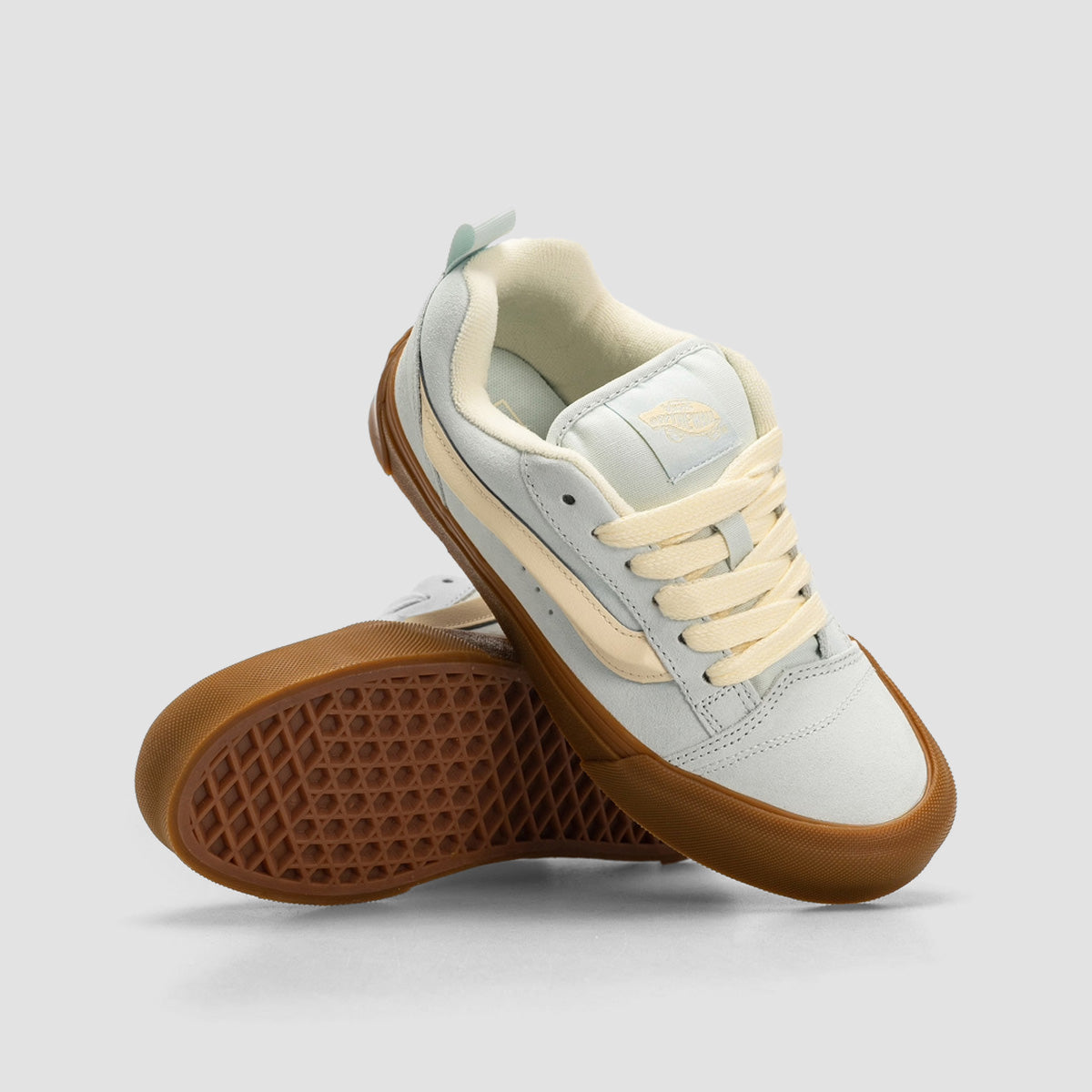 Vans Knu Skool Shoes - Gum Spa Blue