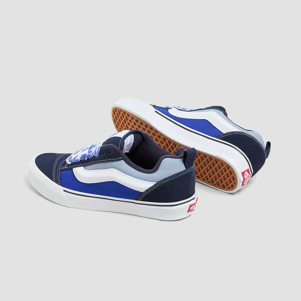 Vans Knu Skool Shoes - Jumbo Vans Blue/White