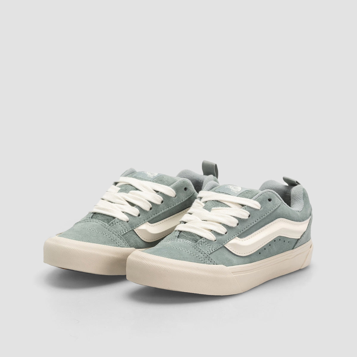 Vans Knu Skool Shoes - Pig Suede Puritan Grey