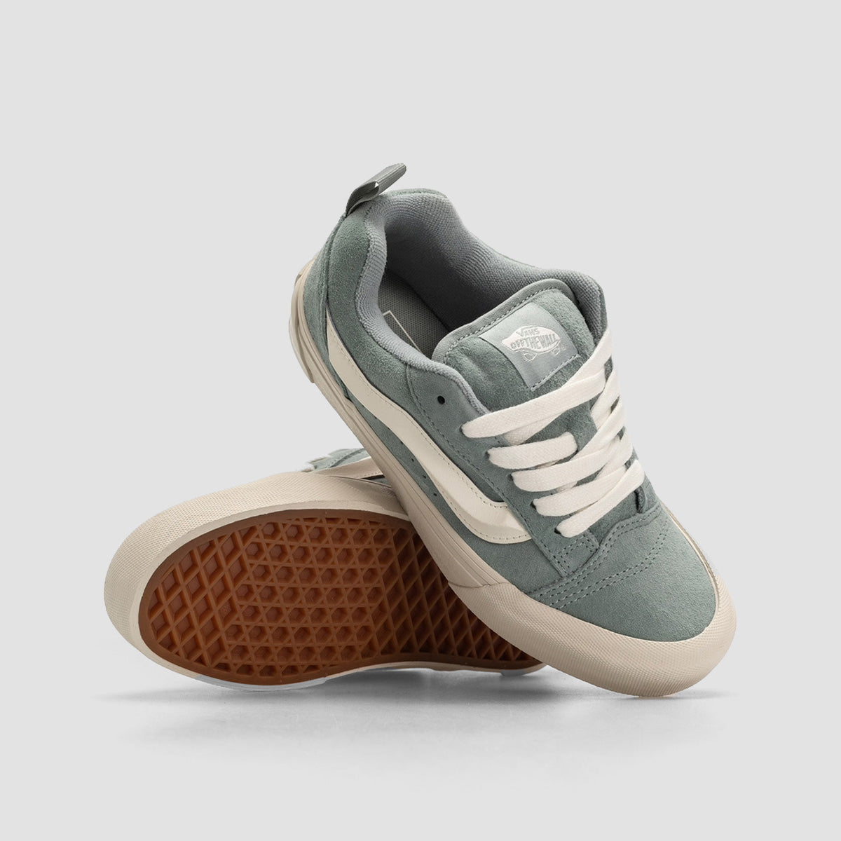 Vans Knu Skool Shoes - Pig Suede Puritan Grey
