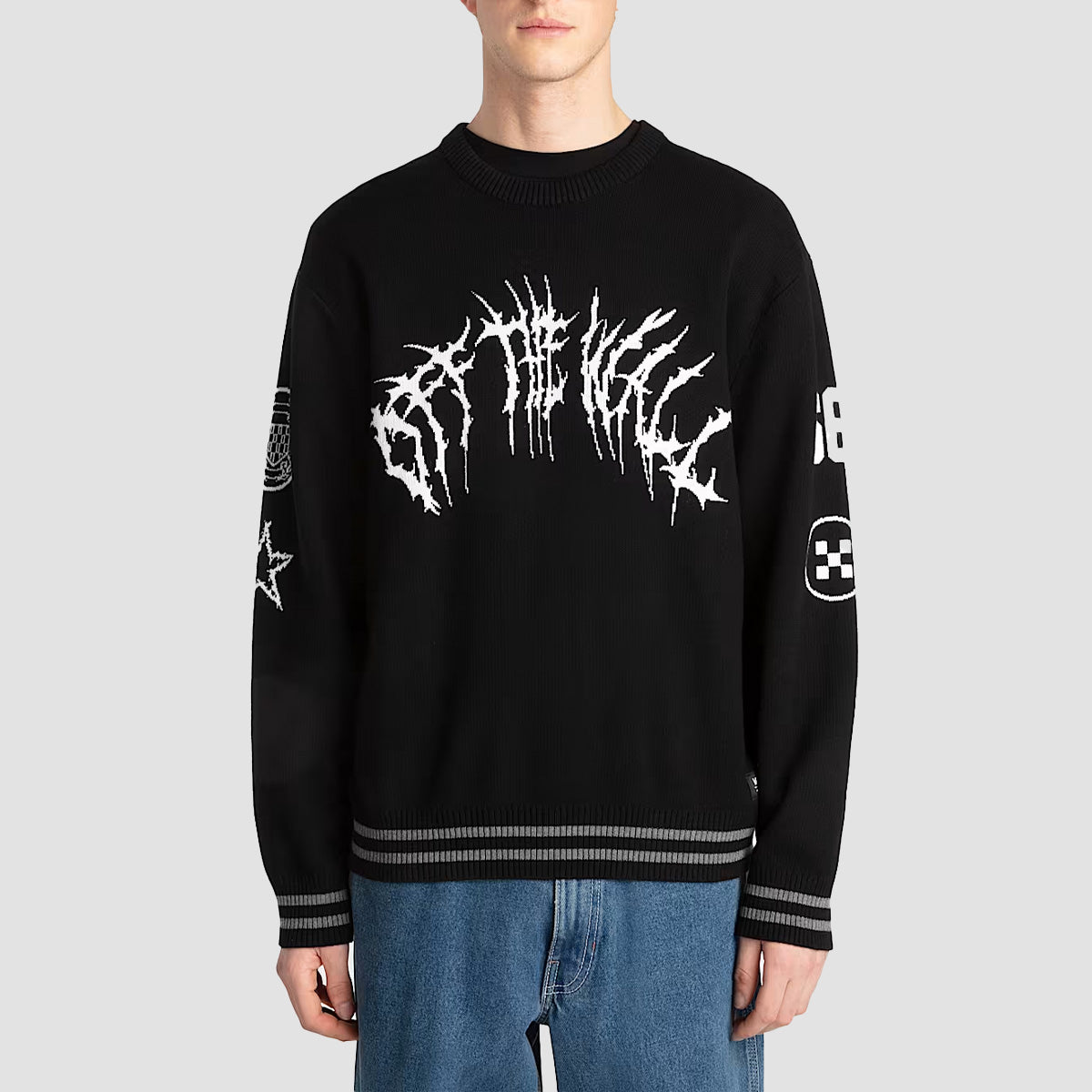 Vans Metal Arch Knit Crew Sweater Black