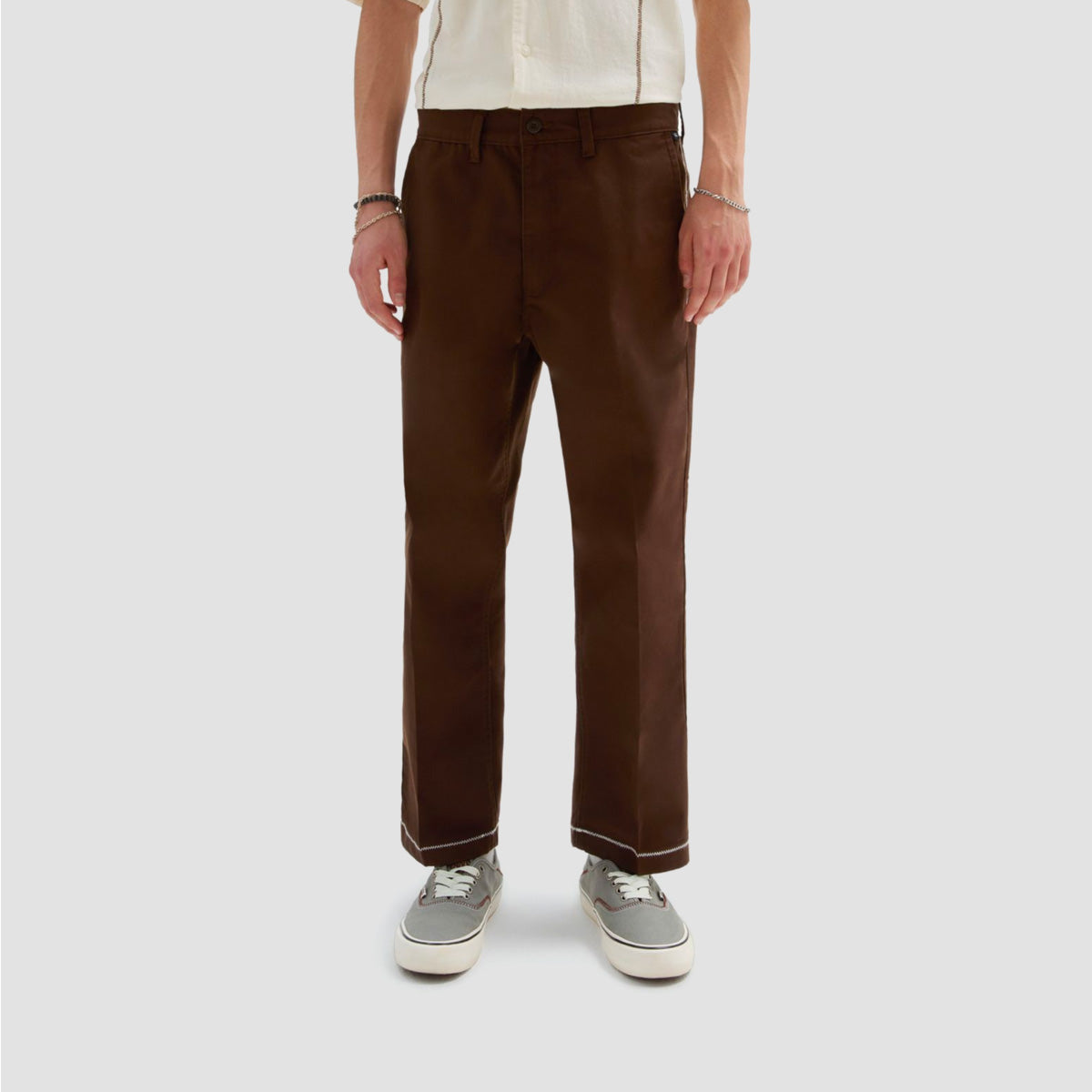 Vans Michael February Authentic Relaxed Cropped Chino Pants Demitasse
