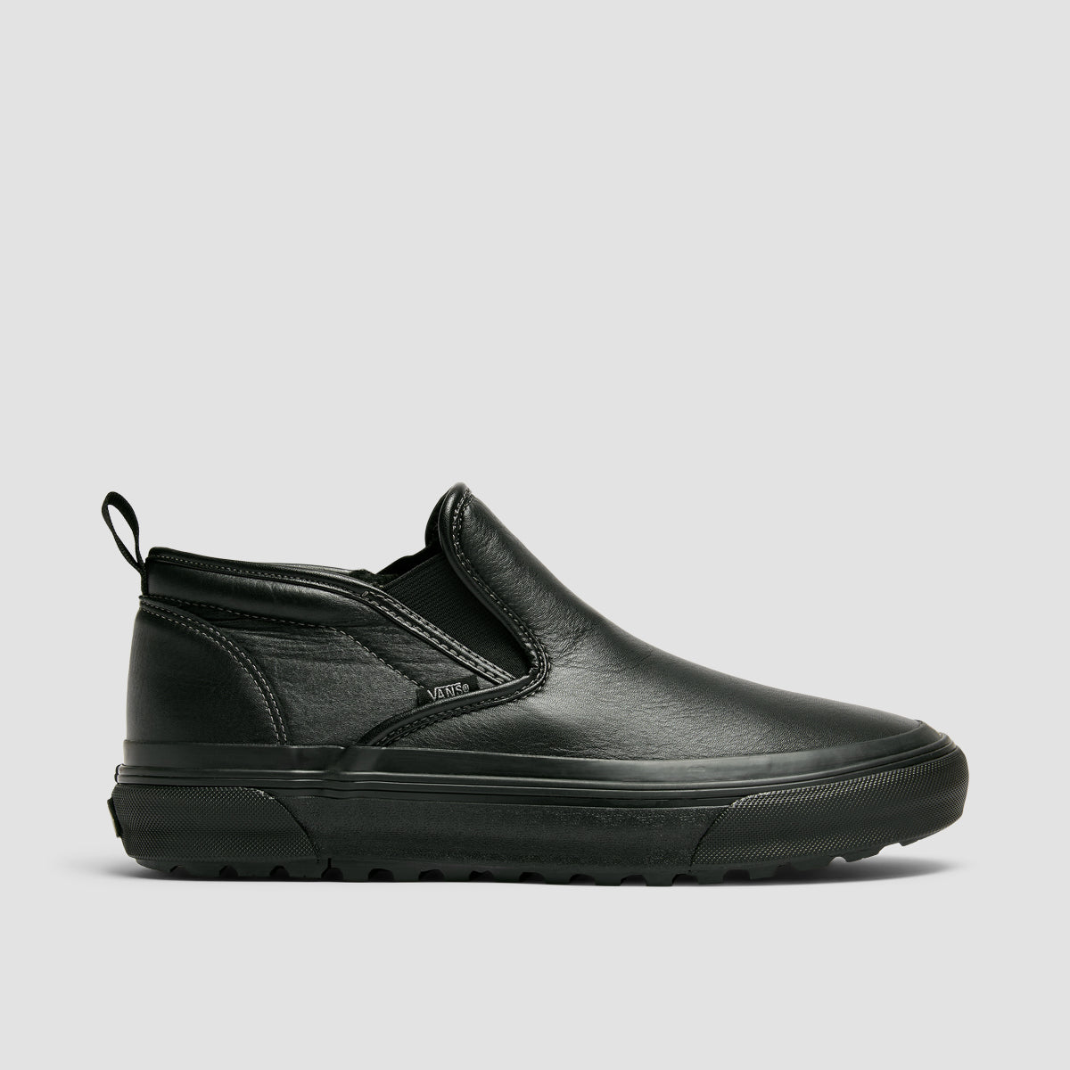 Vans Mid Slip MTE-1 Mid Top Slip On Shoes - Black Black