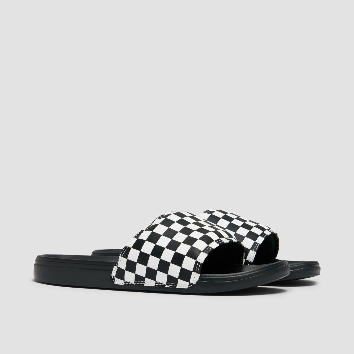 Vans MTE La Costa Slide-On Sandals - Checkerboard True White/Black