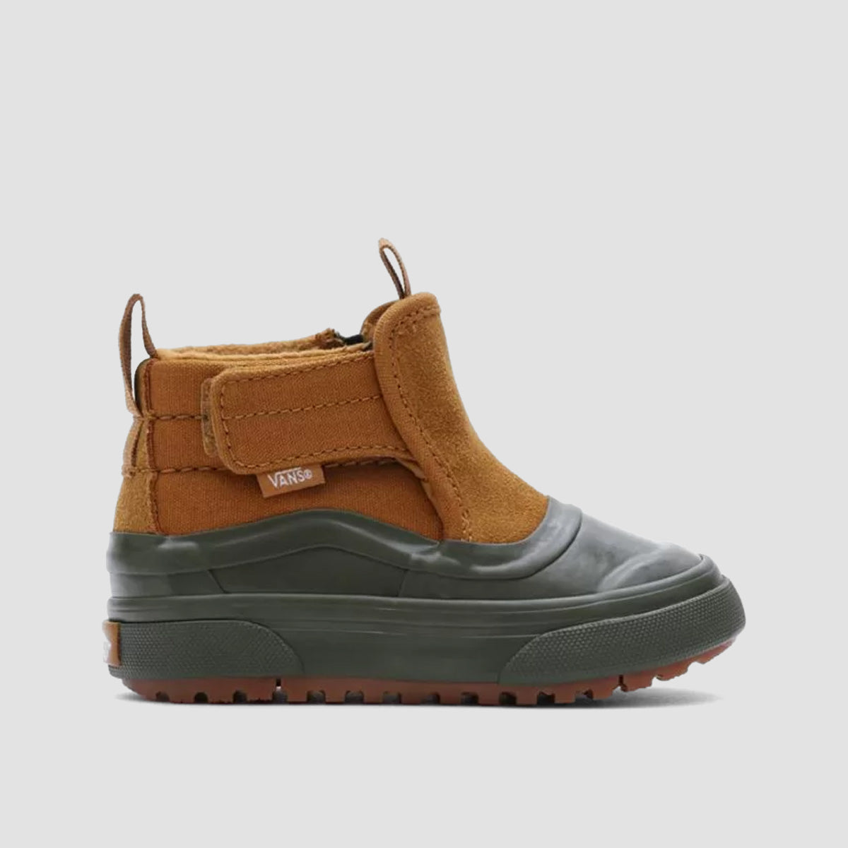 Vans MTE Slip-On Hi Terrain V Boots - Brown/Green - Kids