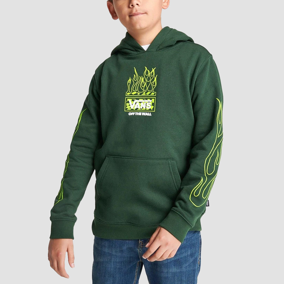 Vans flame hoodie sale