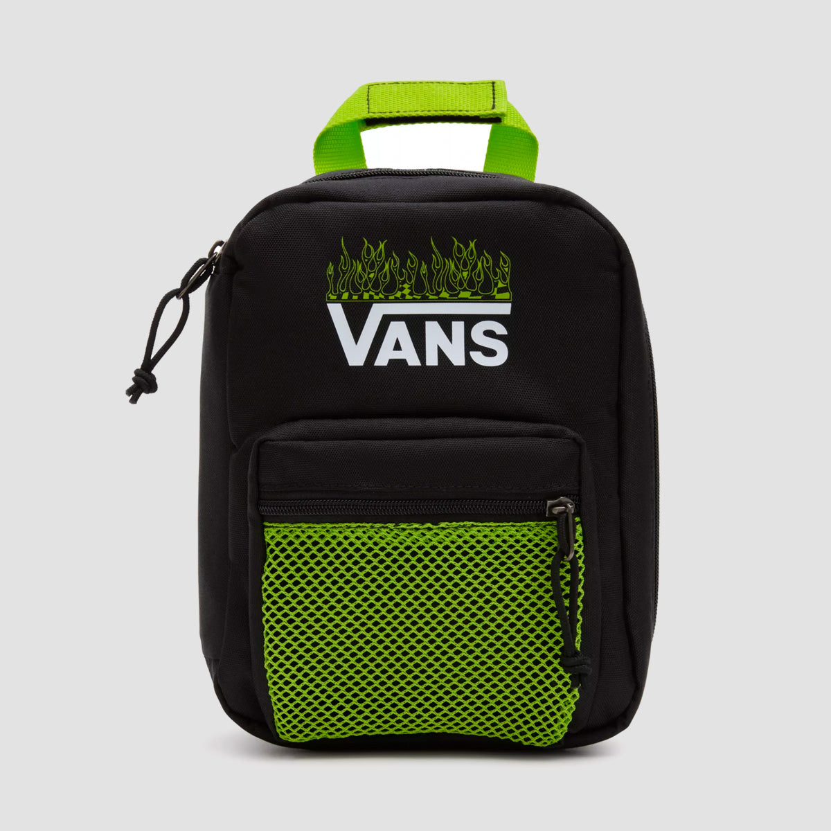 Vans New Skool 6L Lunchpack Black/Lime Green - Kids