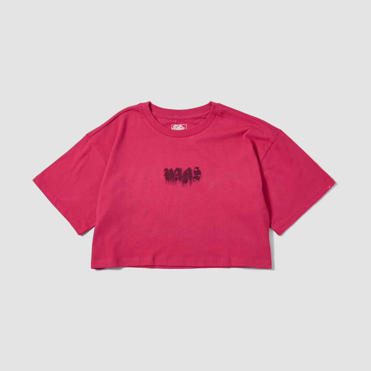 Vans Nightwash Relax Crop T-Shirt Cherries Jubilee - Womens