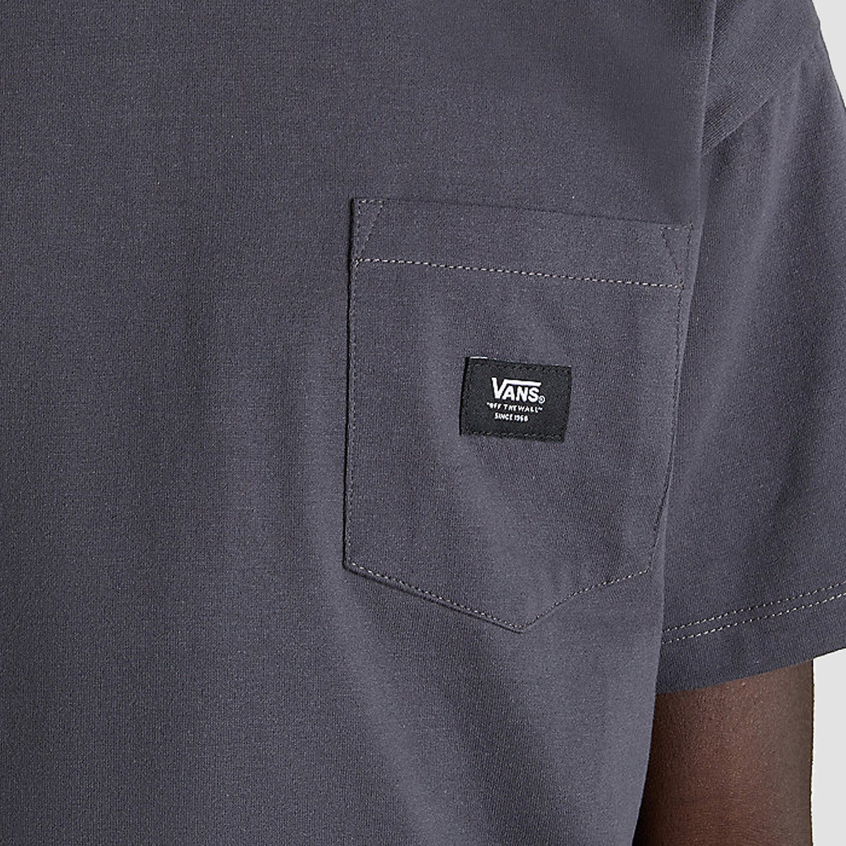 Vans Off The Wall II Pocket T-Shirt Asphalt