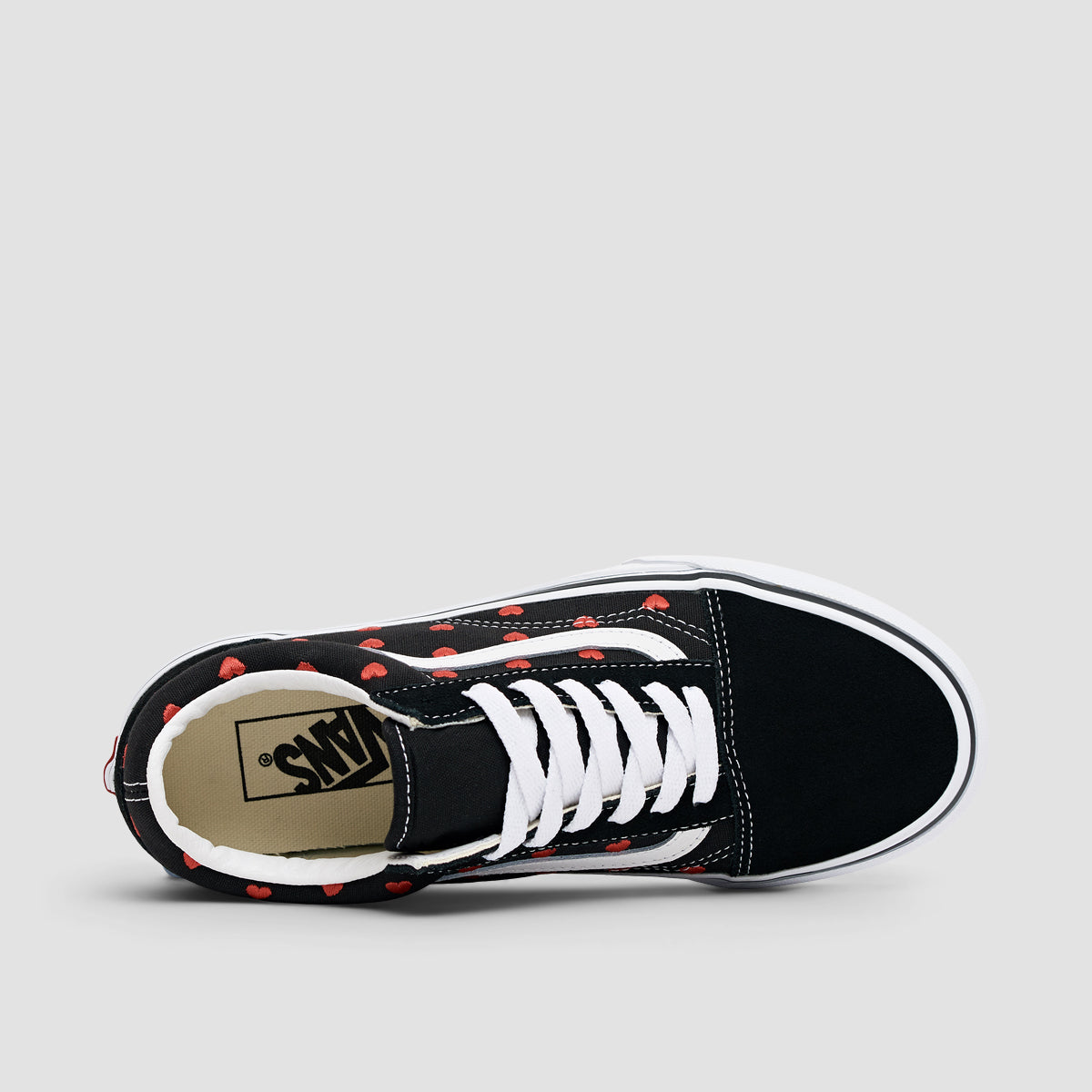 Vans Old Skool Shoes - Black/Red/White - Womens