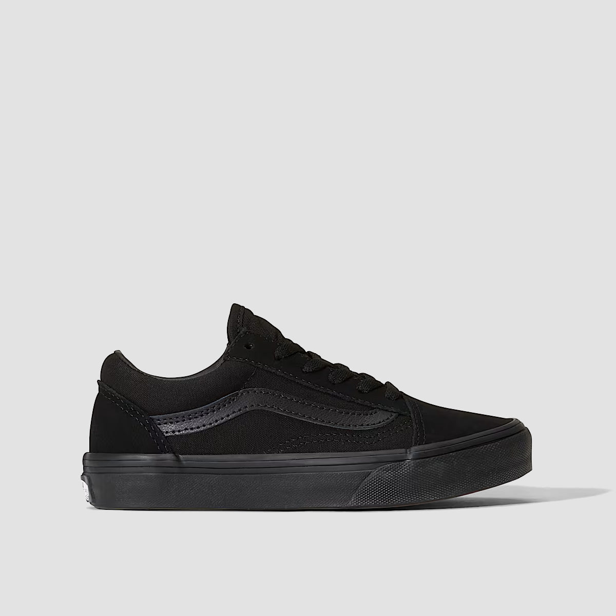 Vans Old Skool Shoes - Black Mono - Kids