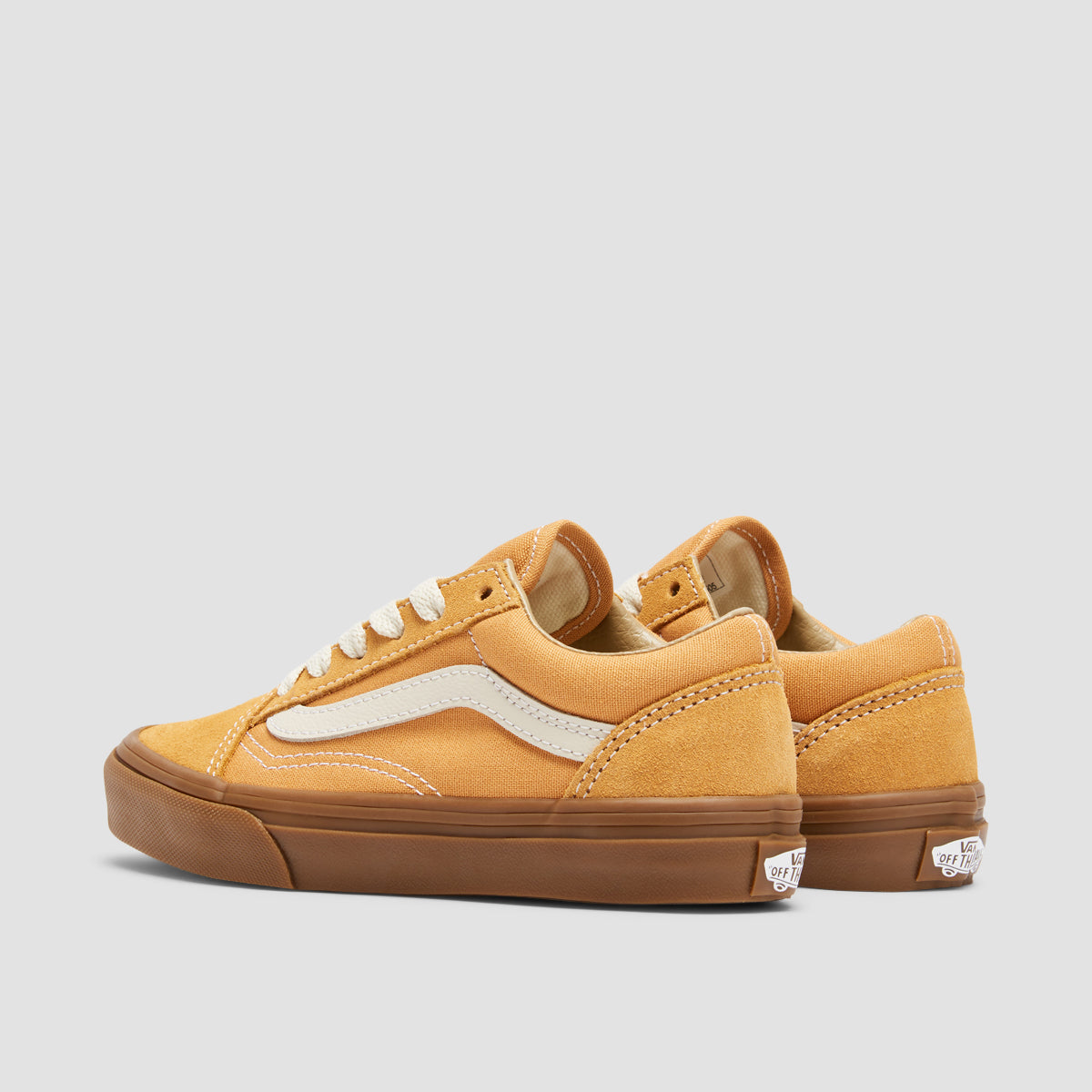 Vans Old Skool Shoes - Gum Antelope - Kids