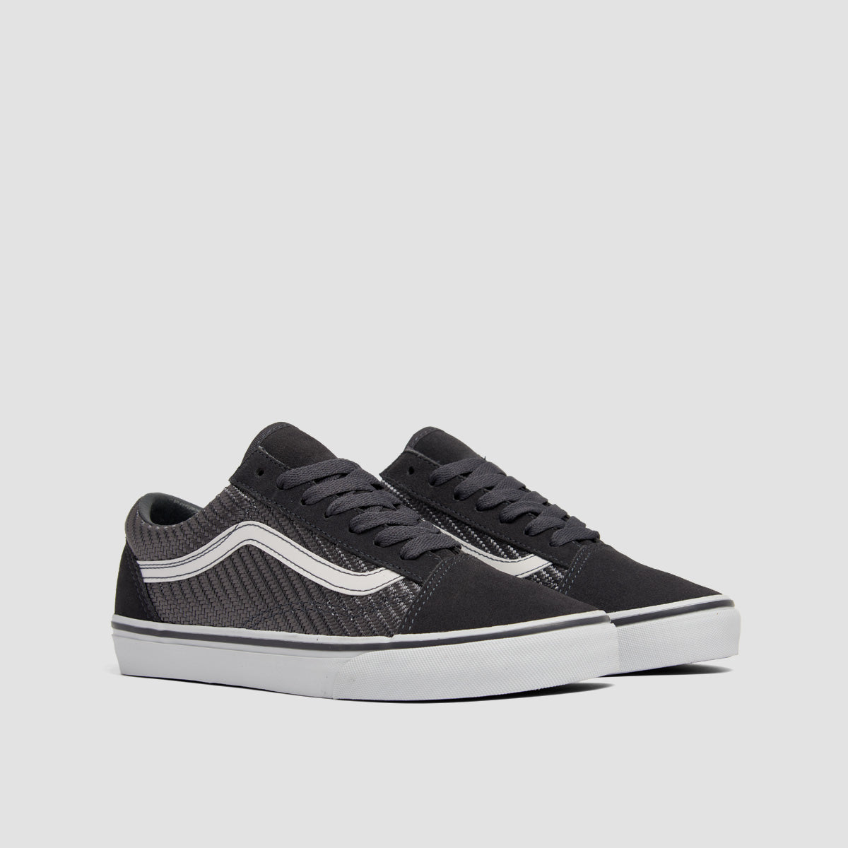 Vans Old Skool Shoes - Reflective Sidestripe Asphalt - Kids