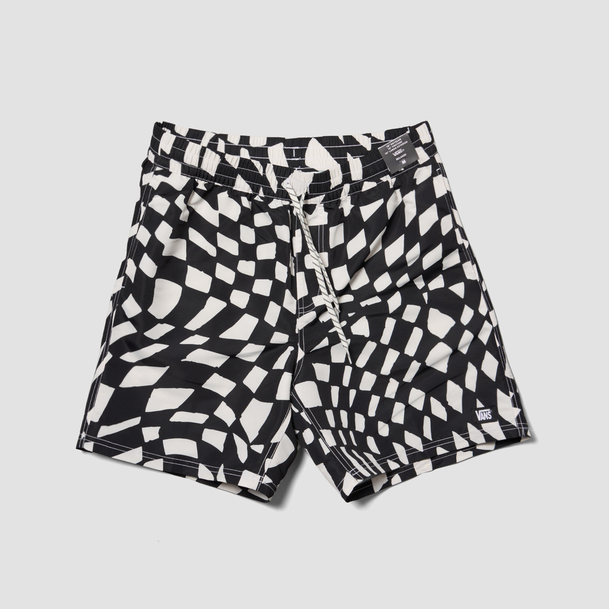 Vans Primary II Elastic Printed Boardshorts Black/White