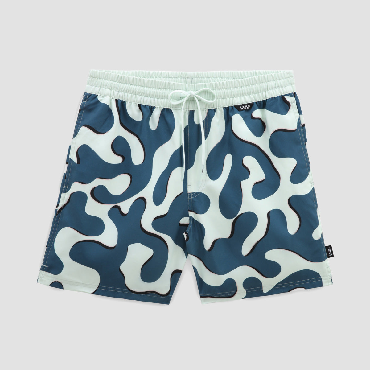 Vans Primary Print Elastic 17" Boardshorts Clearly Aqua/Vans Teal