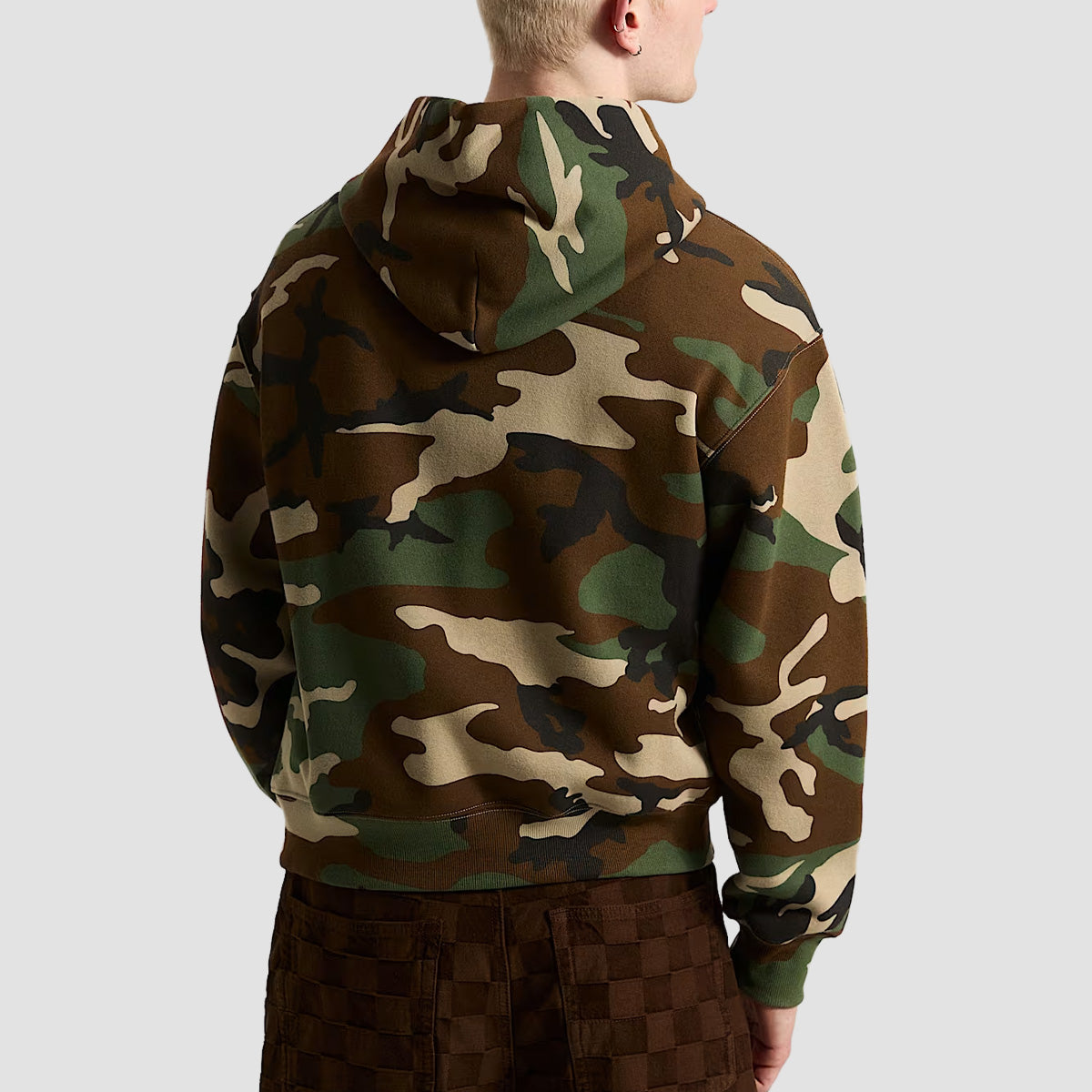 Vans Printed AOP Pullover Hoodie Aluminum