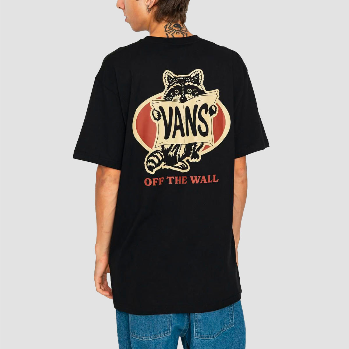 Vans Racoon Sign T-Shirt Black